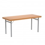 Klapptisch, 160x70 cm (B/T), 72 cm hoch, 4-Fuß, 